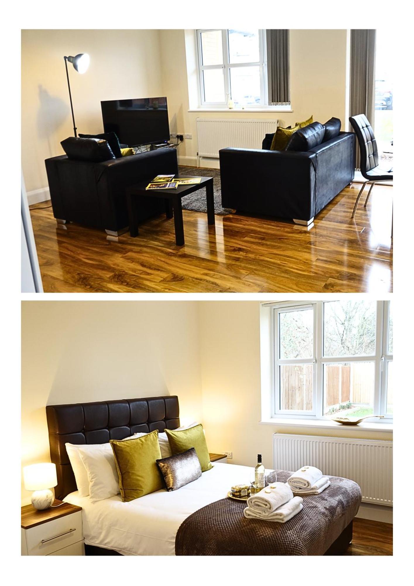 Apartment Lux Airport Haven: 2-bed With Free Parking Ashford (Surrey)